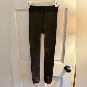 Black Hosiery Leggings Lined for warmth.